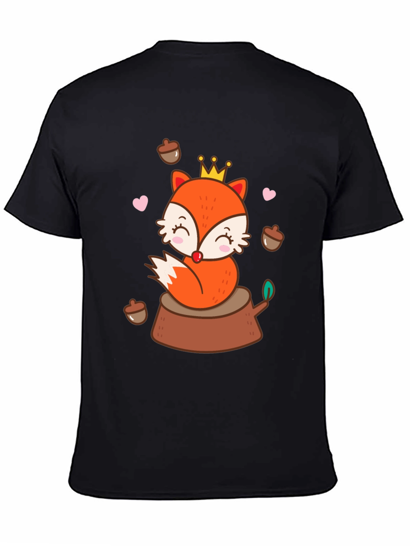 Cute Cartoon Fox T-Shirt