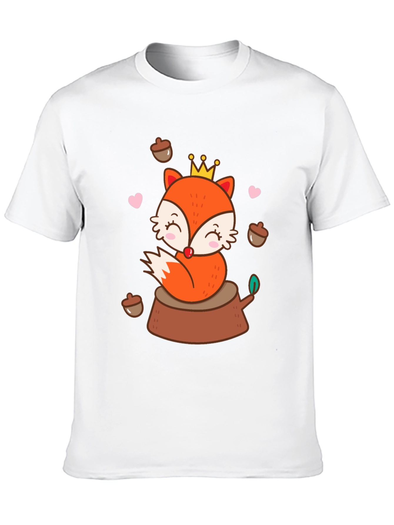 Cute Cartoon Fox T-Shirt