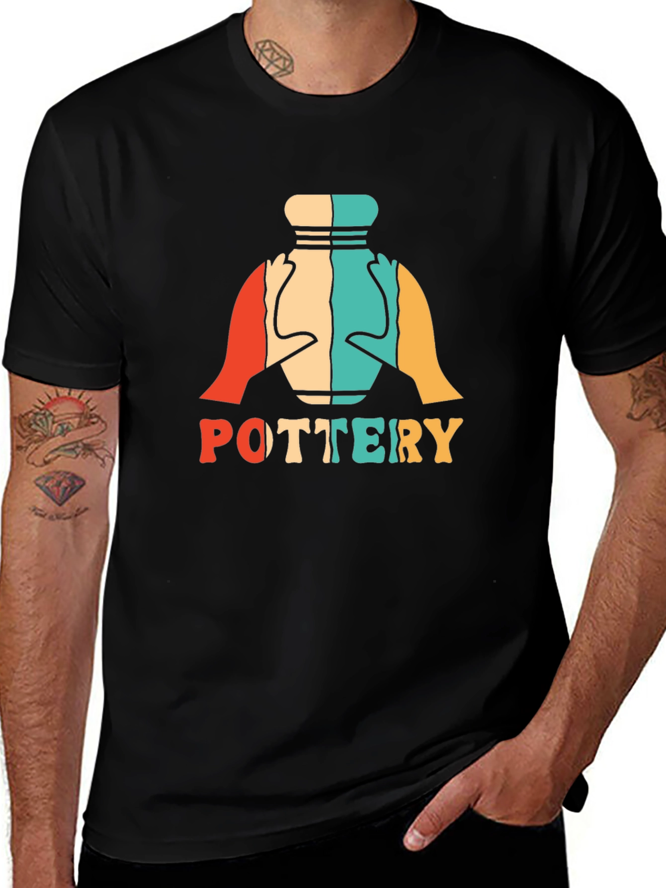 Retro Pottery T-Shirt Ceramic Lover Tee