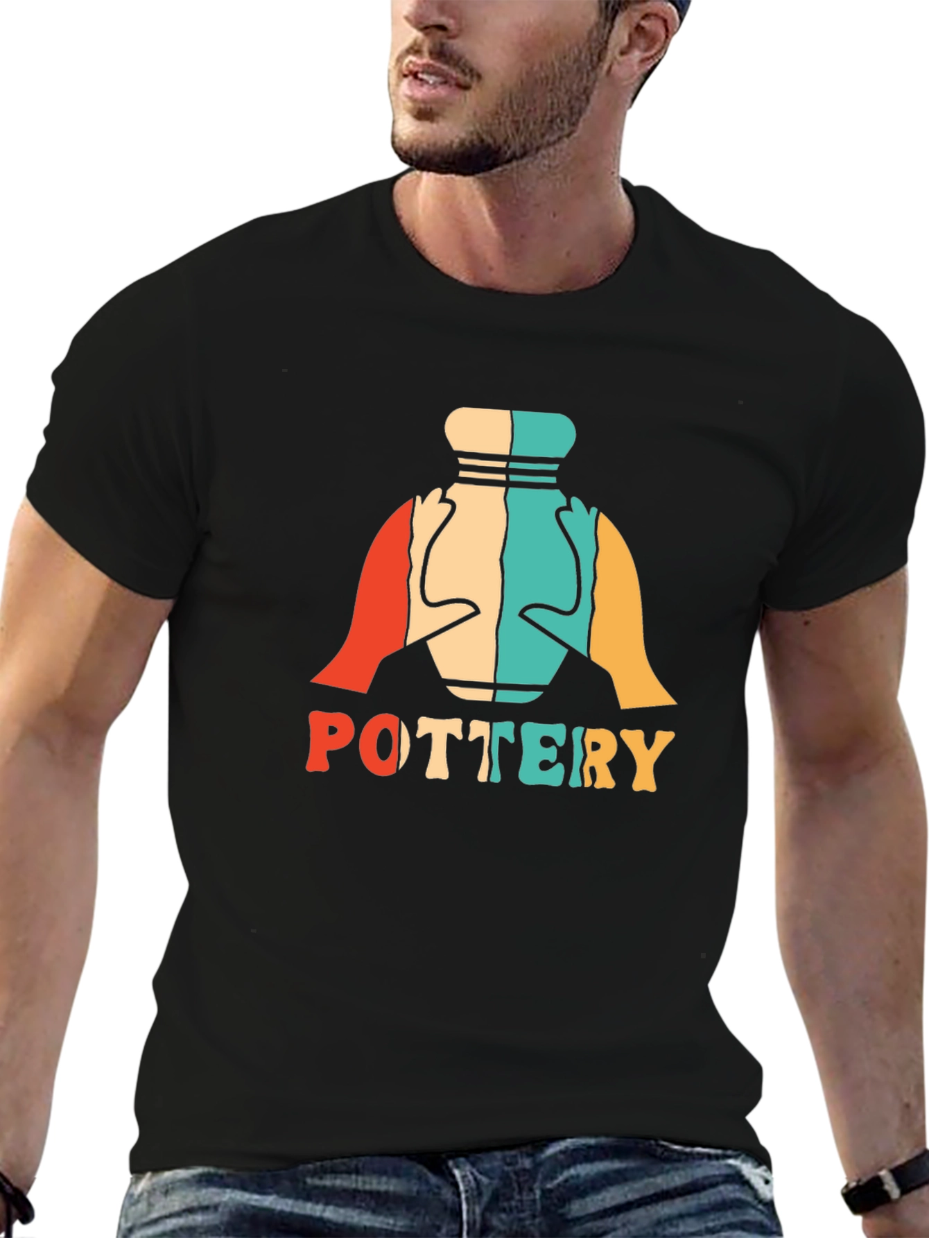 Retro Pottery T-Shirt Ceramic Lover Tee