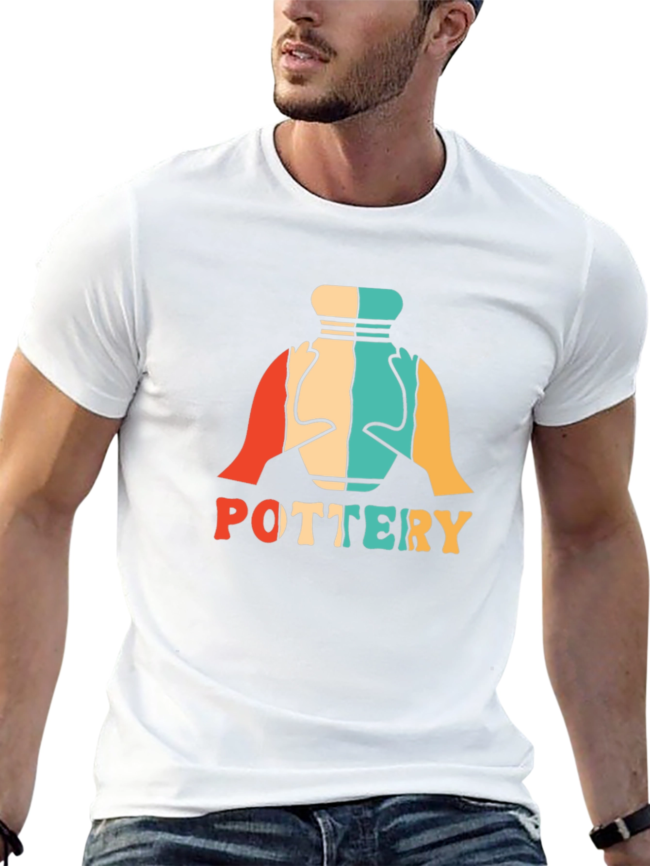 Retro Pottery T-Shirt Ceramic Lover Tee