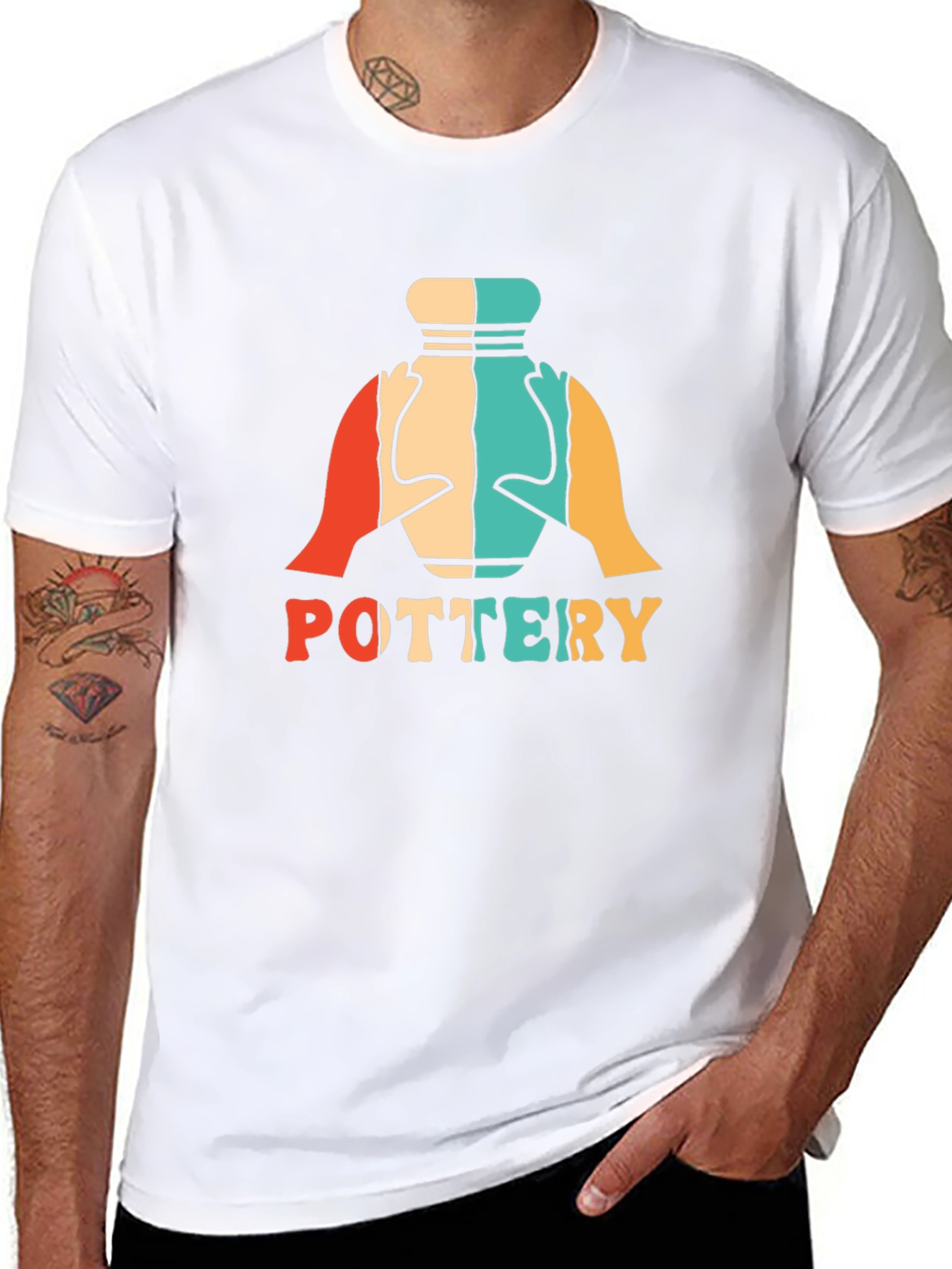 Retro Pottery T-Shirt Ceramic Lover Tee