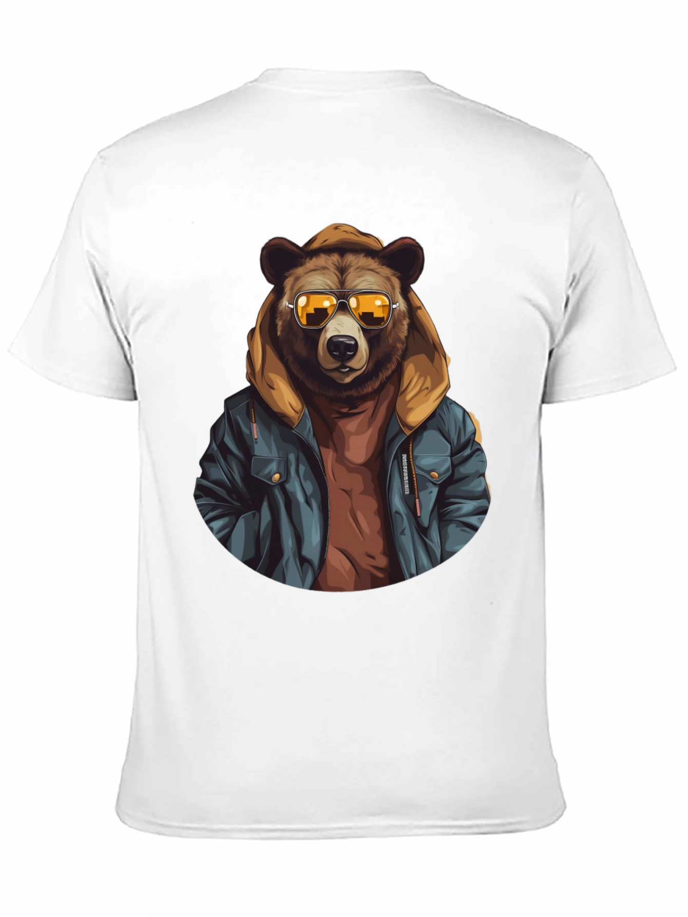 Cool Bear Graphic Tee - Mens Black T-Shirt