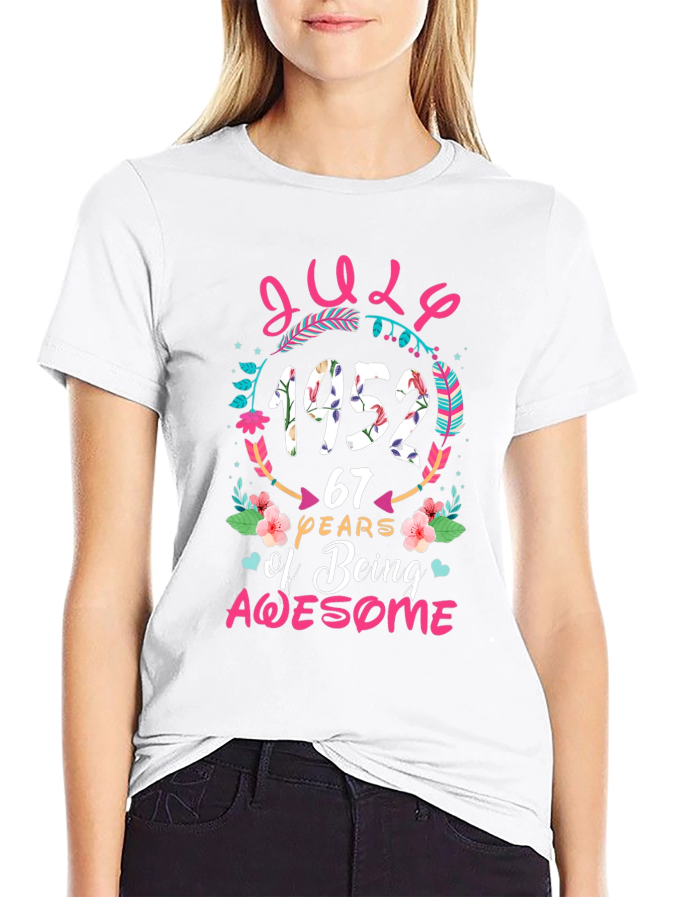July 1952 67 Years Of Being Awesome T-Shirt