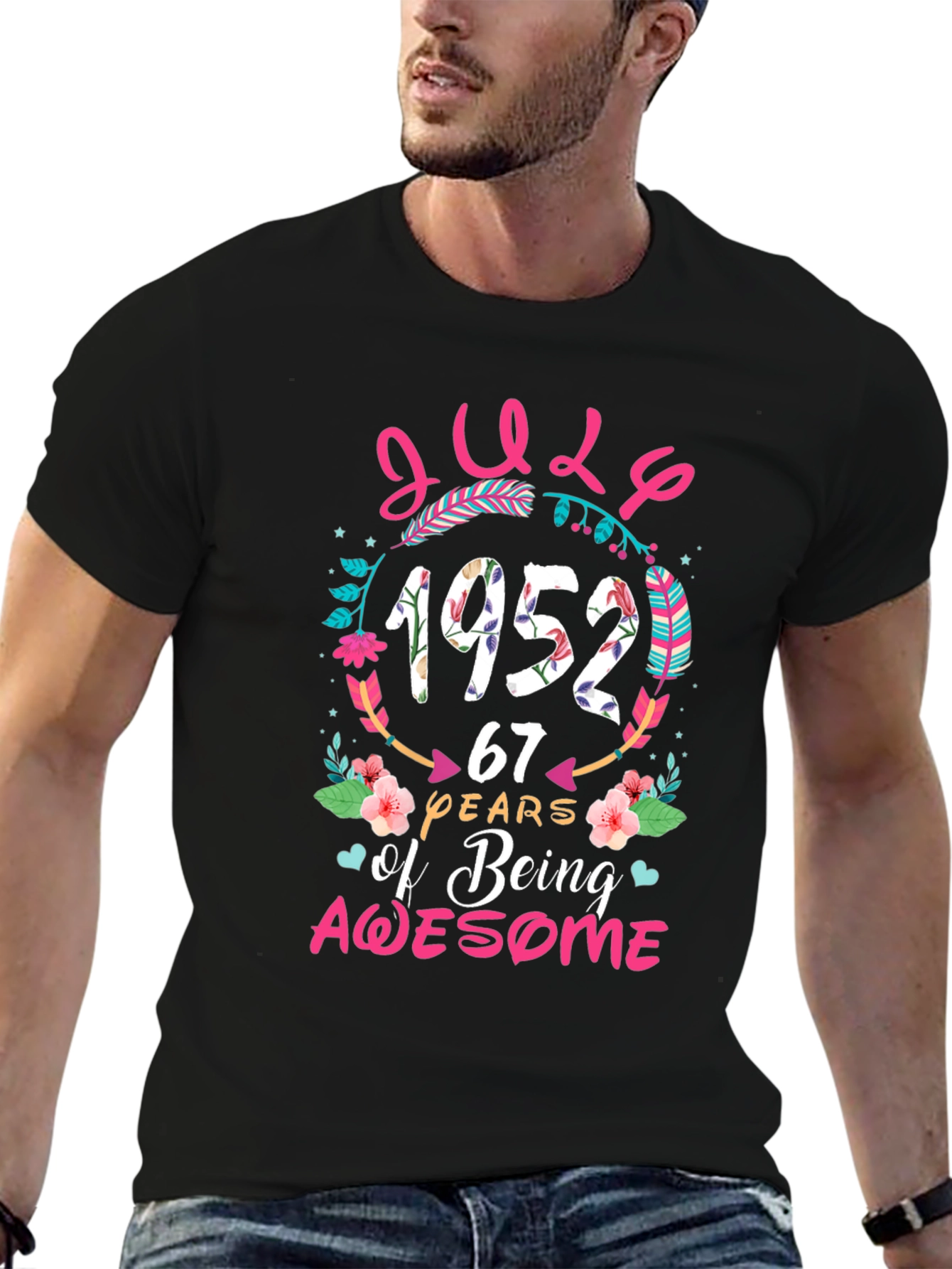 July 1952 67 Years Of Being Awesome T-Shirt