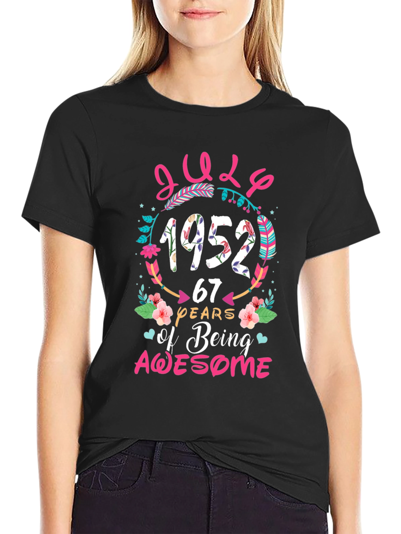 July 1952 67 Years Of Being Awesome T-Shirt