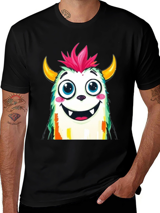 Monster Graphic T-Shirt - Fun Cartoon Tee