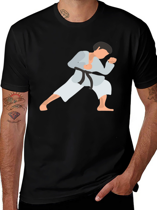 Karate Graphic Tee - Martial Arts Style
