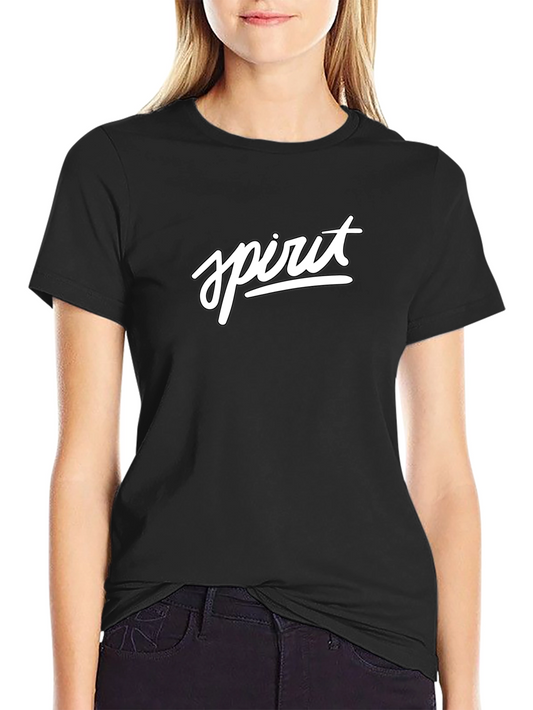 Spirit Graphic Black T-Shirt | Comfortable Fit