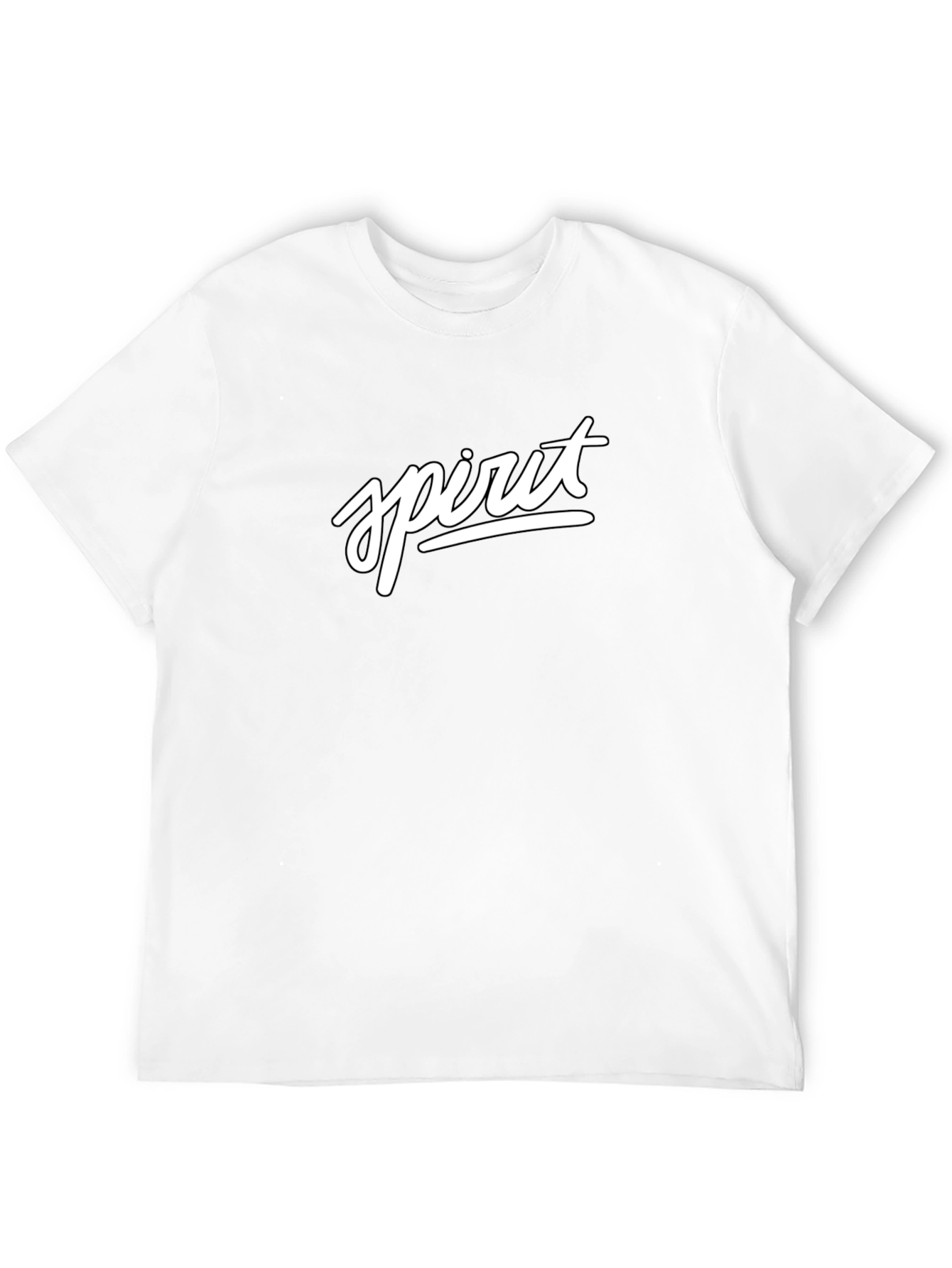 Spirit Graphic Black T-Shirt | Comfortable Fit