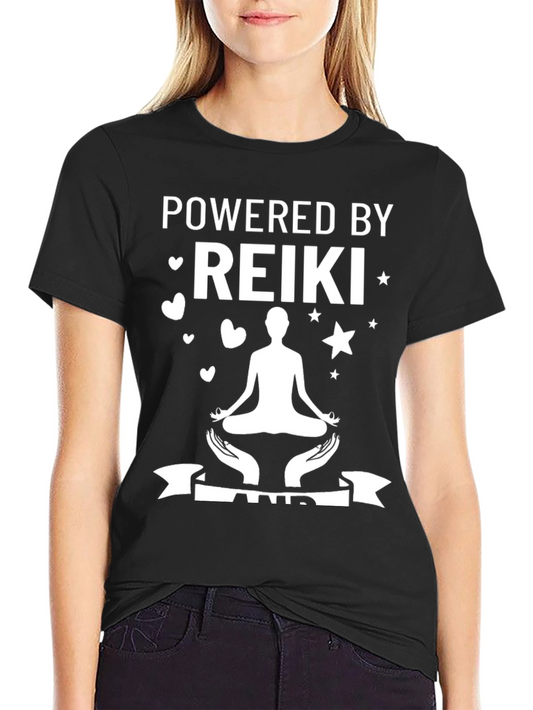 Powered by Reiki Graphic T-Shirt