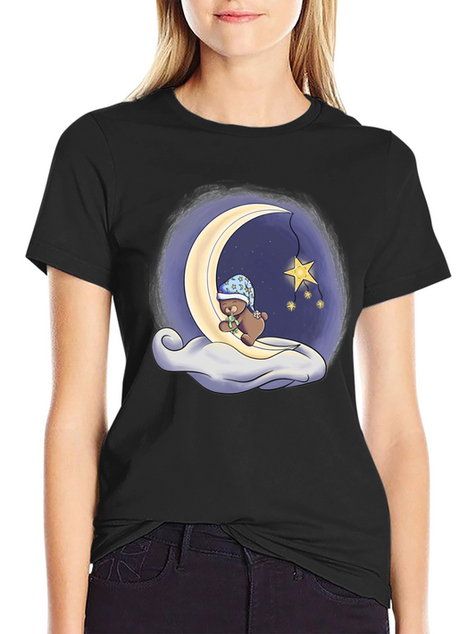 Dreamy Bear Moon T-Shirt