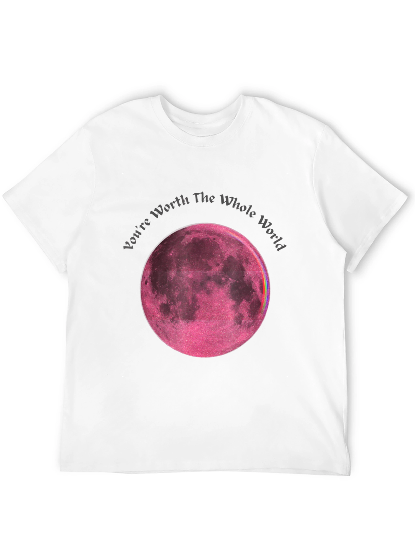 Worth the World Moon Graphic T-Shirt