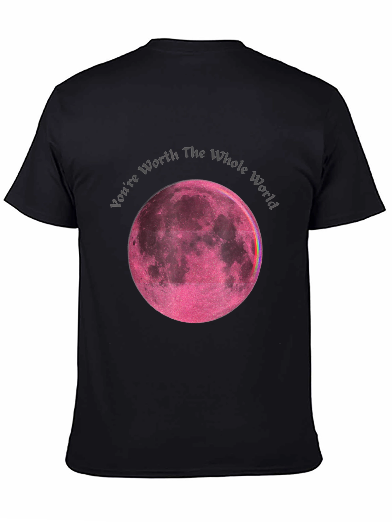 Worth the World Moon Graphic T-Shirt