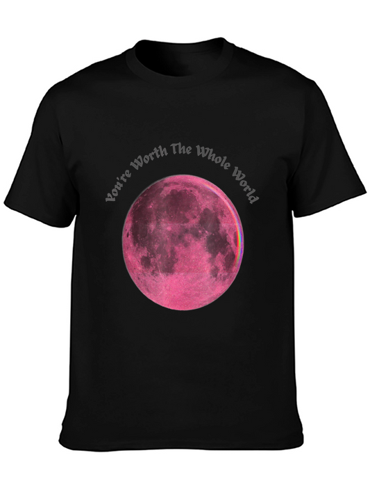 Worth the World Moon Graphic T-Shirt