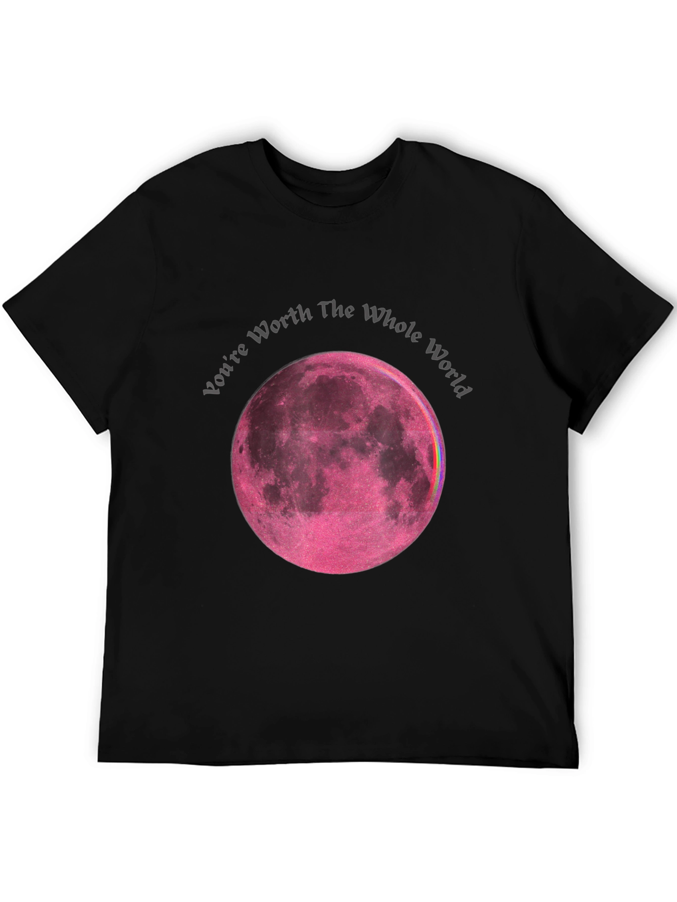 Worth the World Moon Graphic T-Shirt