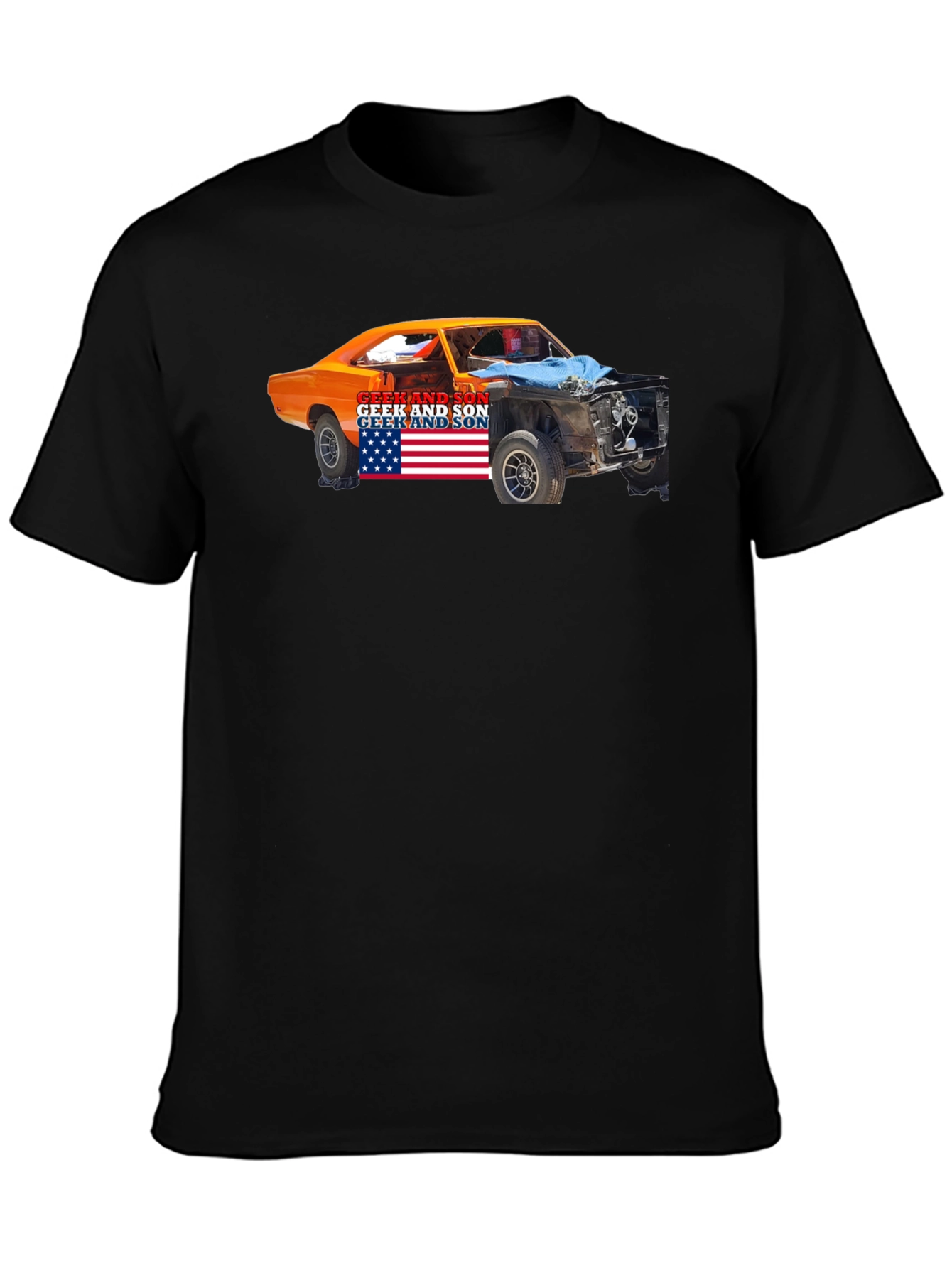 Geek and Son Car Graphic Tee