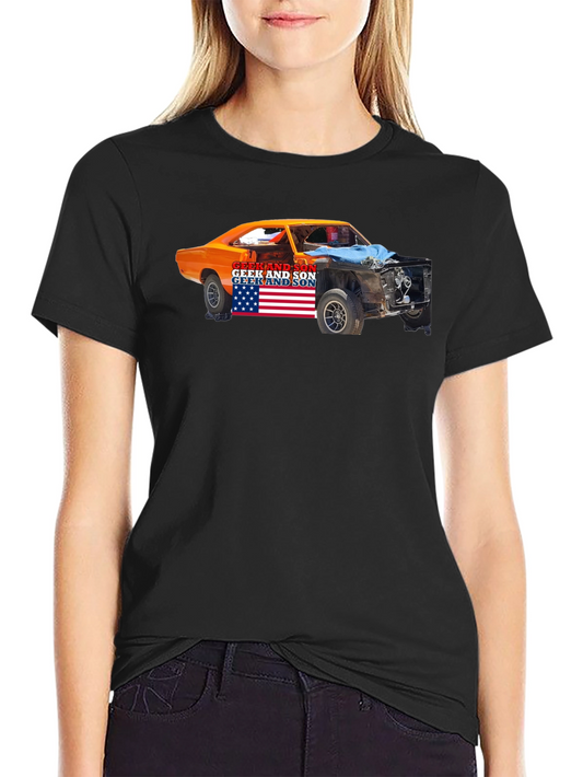 Geek and Son Car Graphic Tee