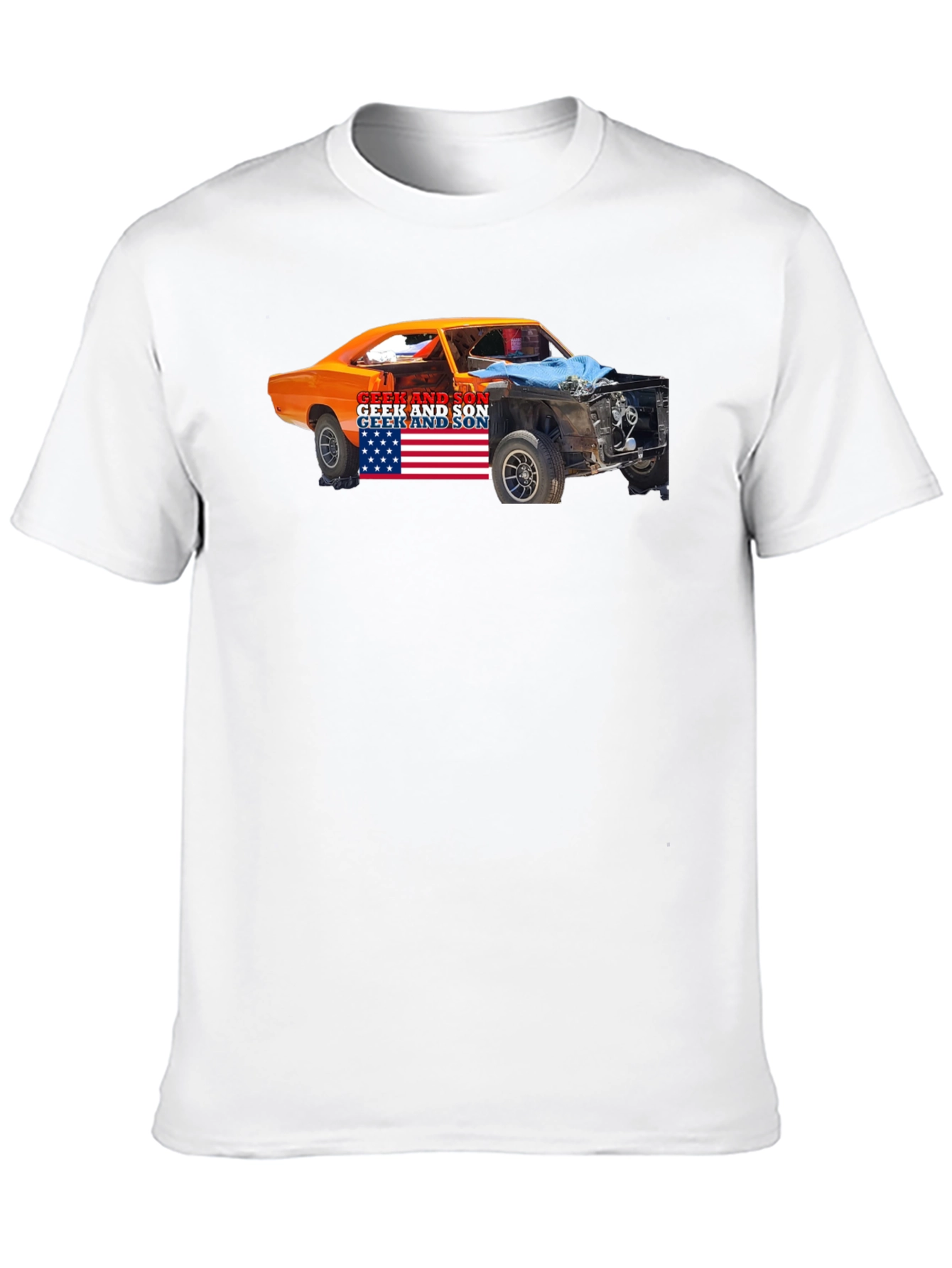 Geek and Son Car Graphic Tee