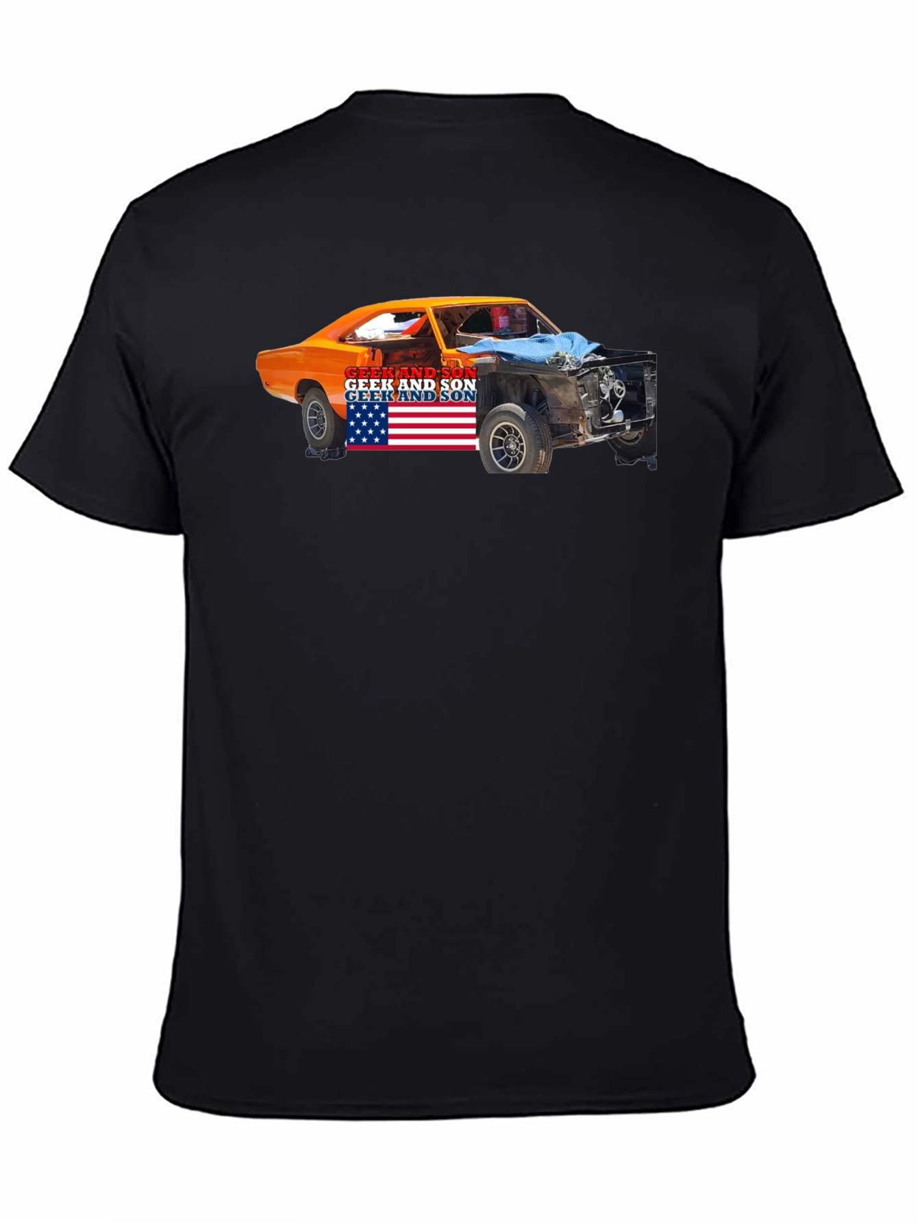 Geek and Son Car Graphic Tee