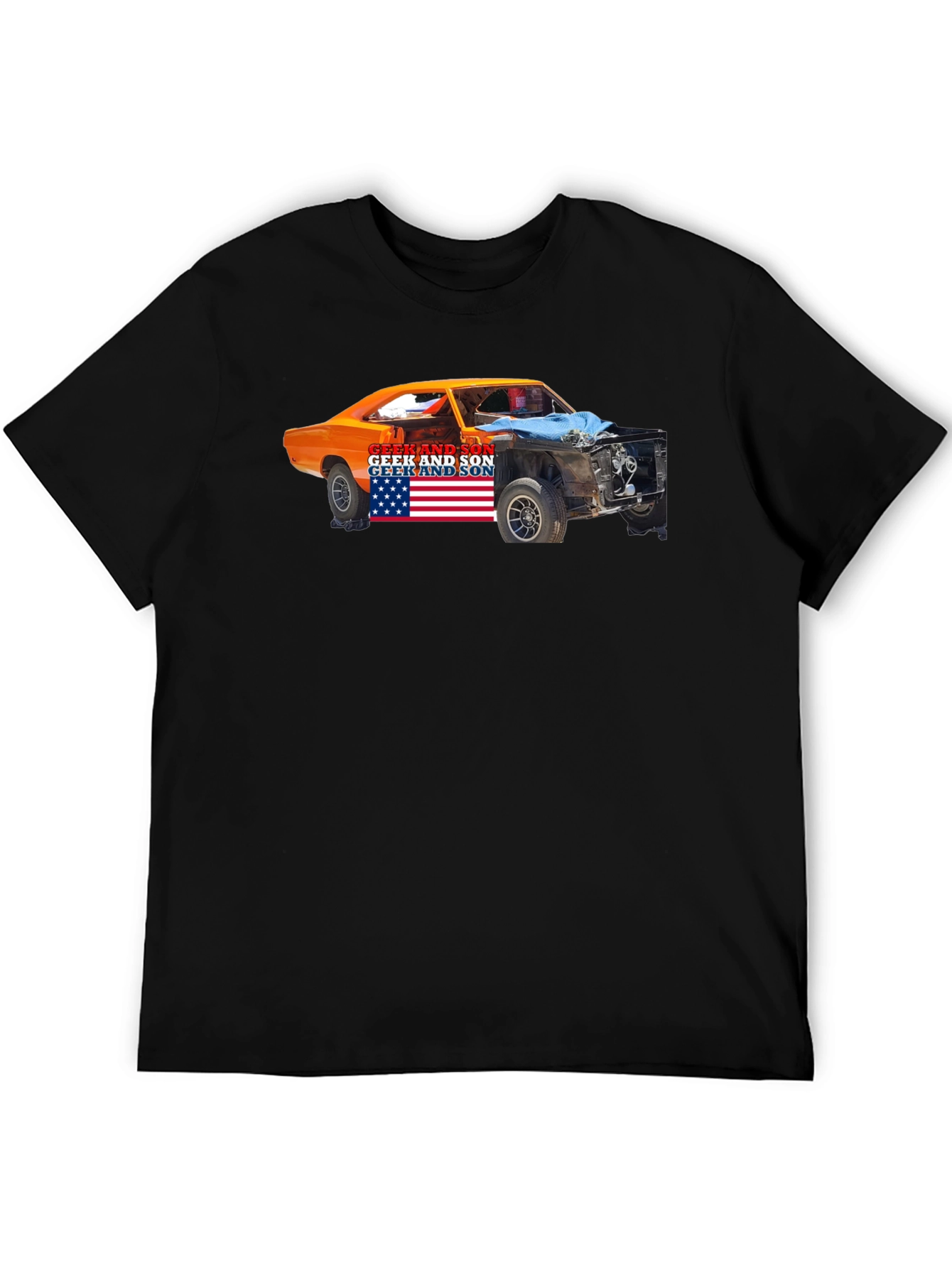 Geek and Son Car Graphic Tee