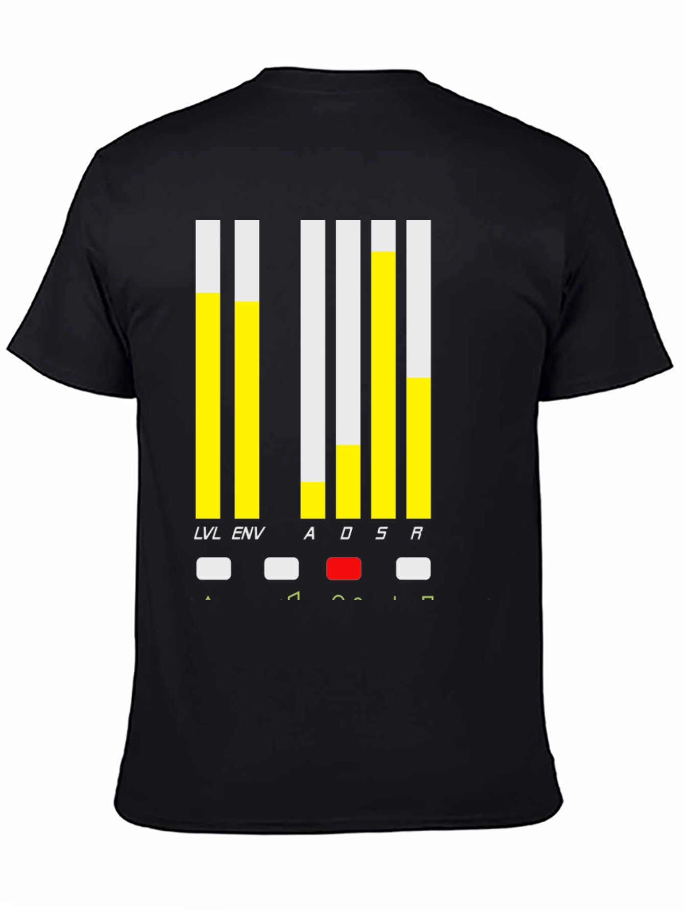 Synthesizer ADSR T-Shirt - Electronic Music Tee