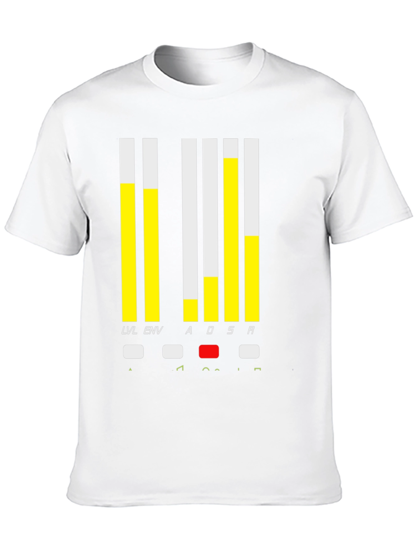 Synthesizer ADSR T-Shirt - Electronic Music Tee