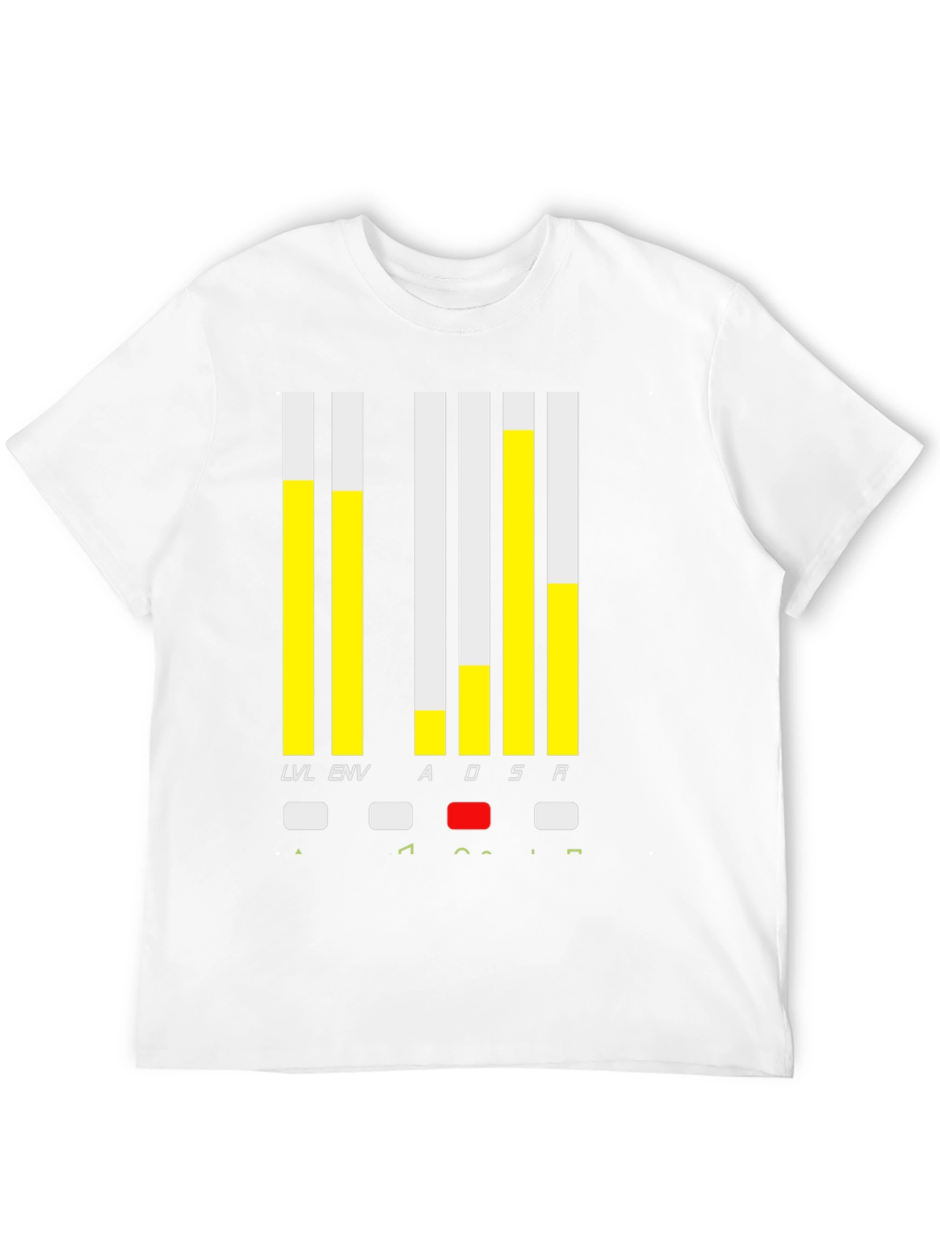 Synthesizer ADSR T-Shirt - Electronic Music Tee