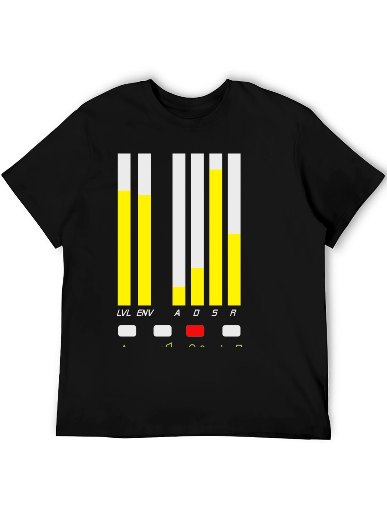 Synthesizer ADSR T-Shirt - Electronic Music Tee