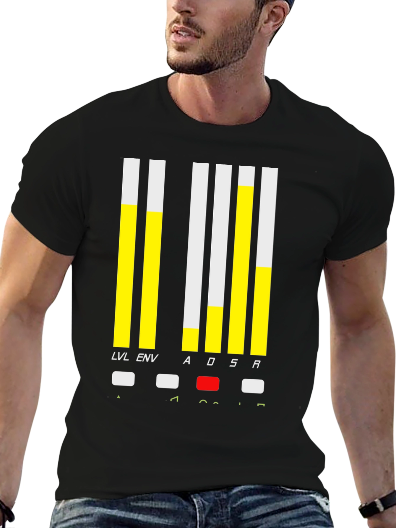 Synthesizer ADSR T-Shirt - Electronic Music Tee