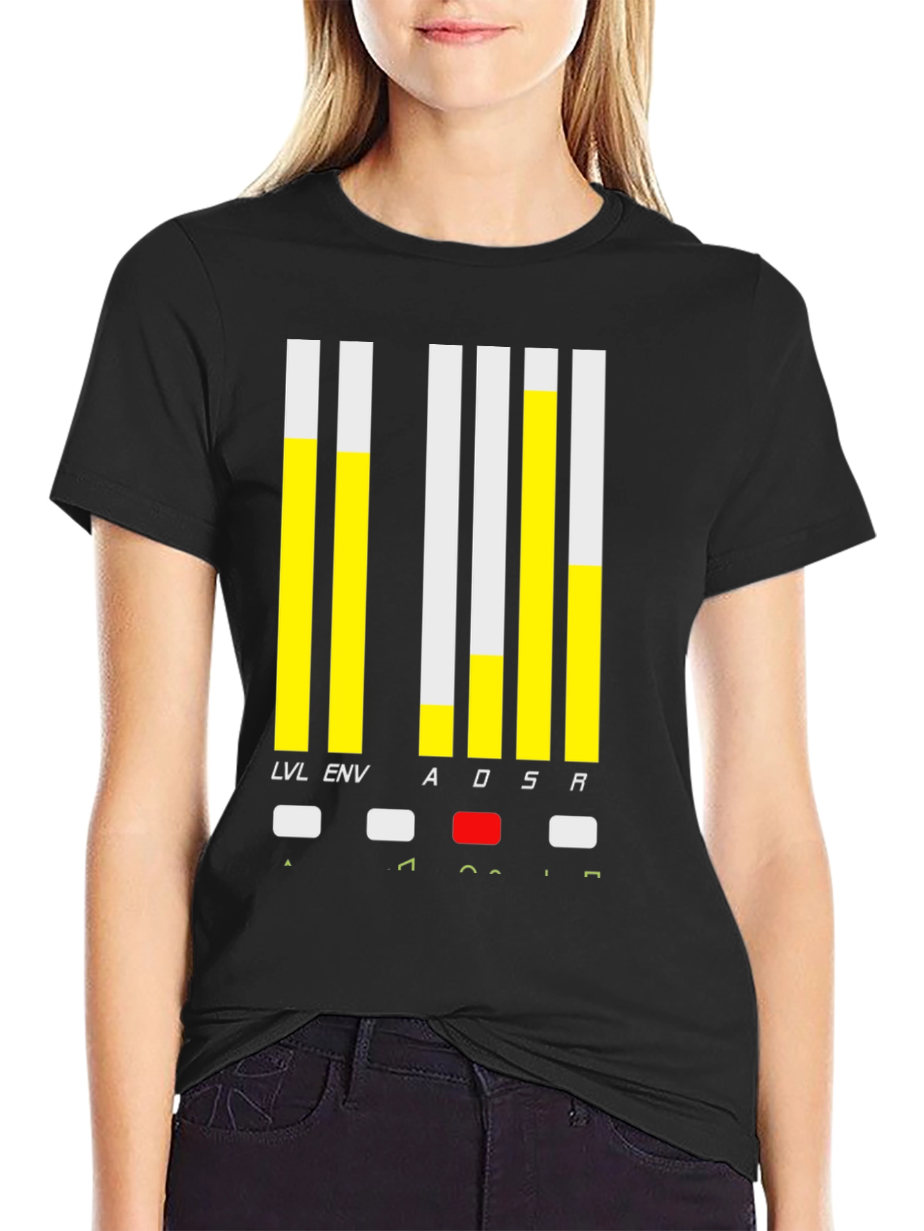 Synthesizer ADSR T-Shirt - Electronic Music Tee