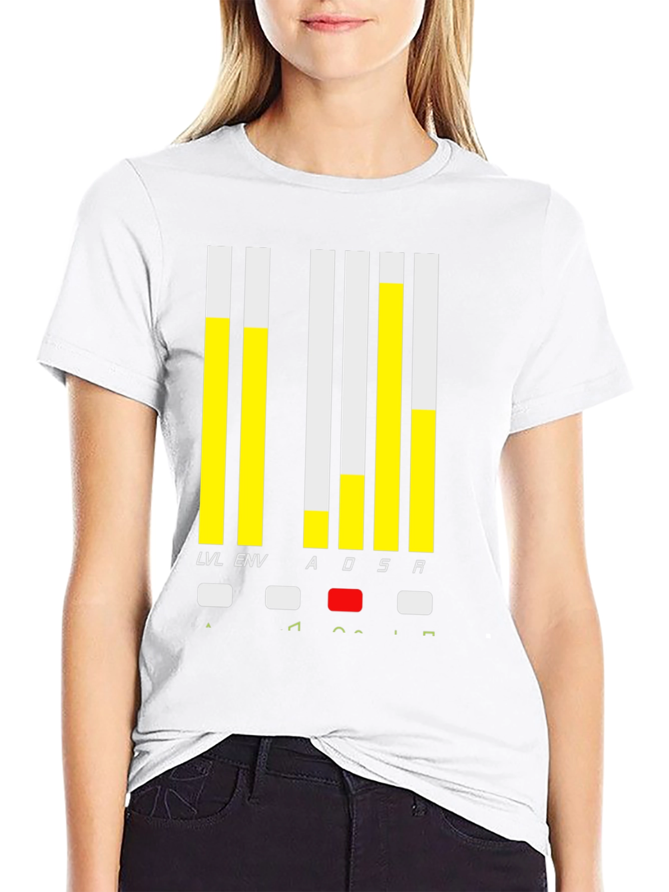 Synthesizer ADSR T-Shirt - Electronic Music Tee