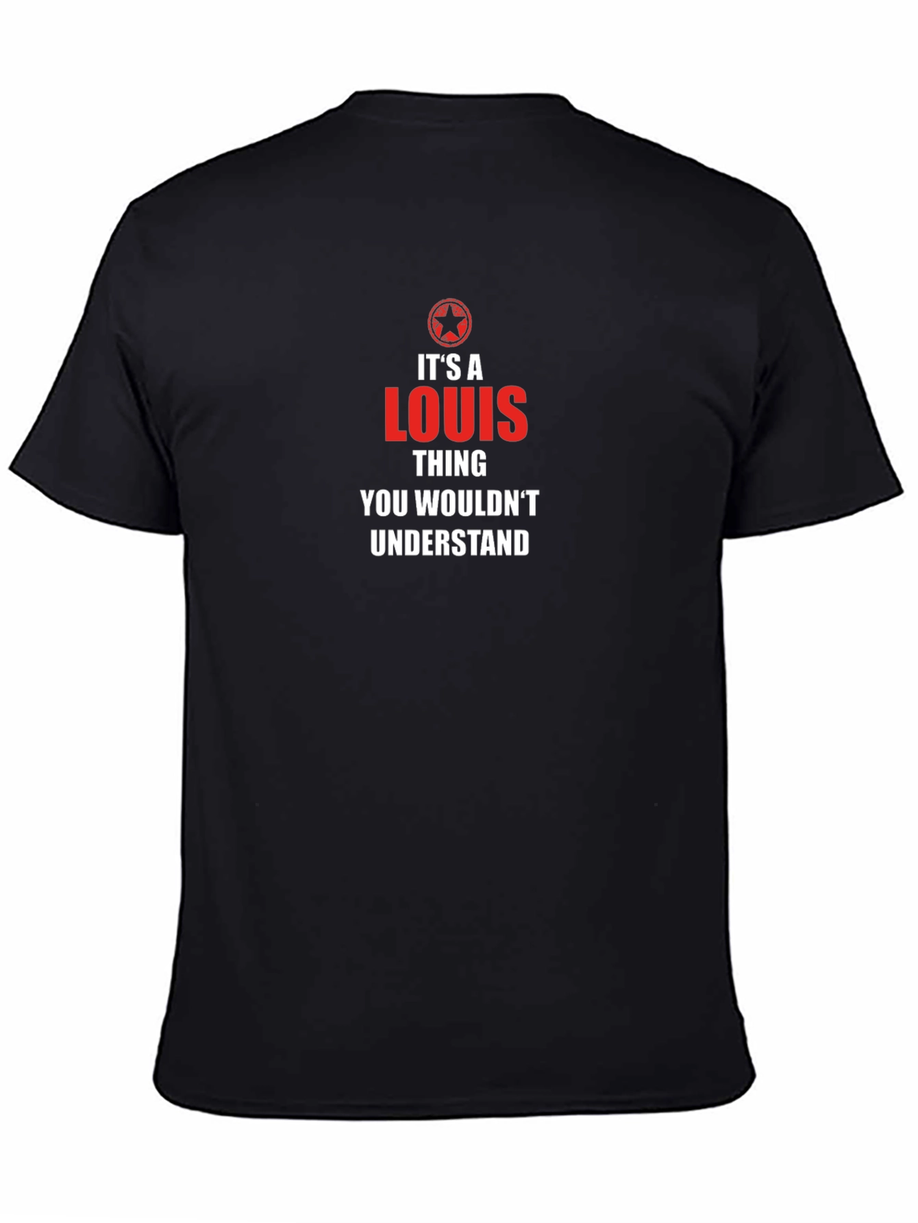 Its a Louis Thing T-Shirt - Unisex Black Tee