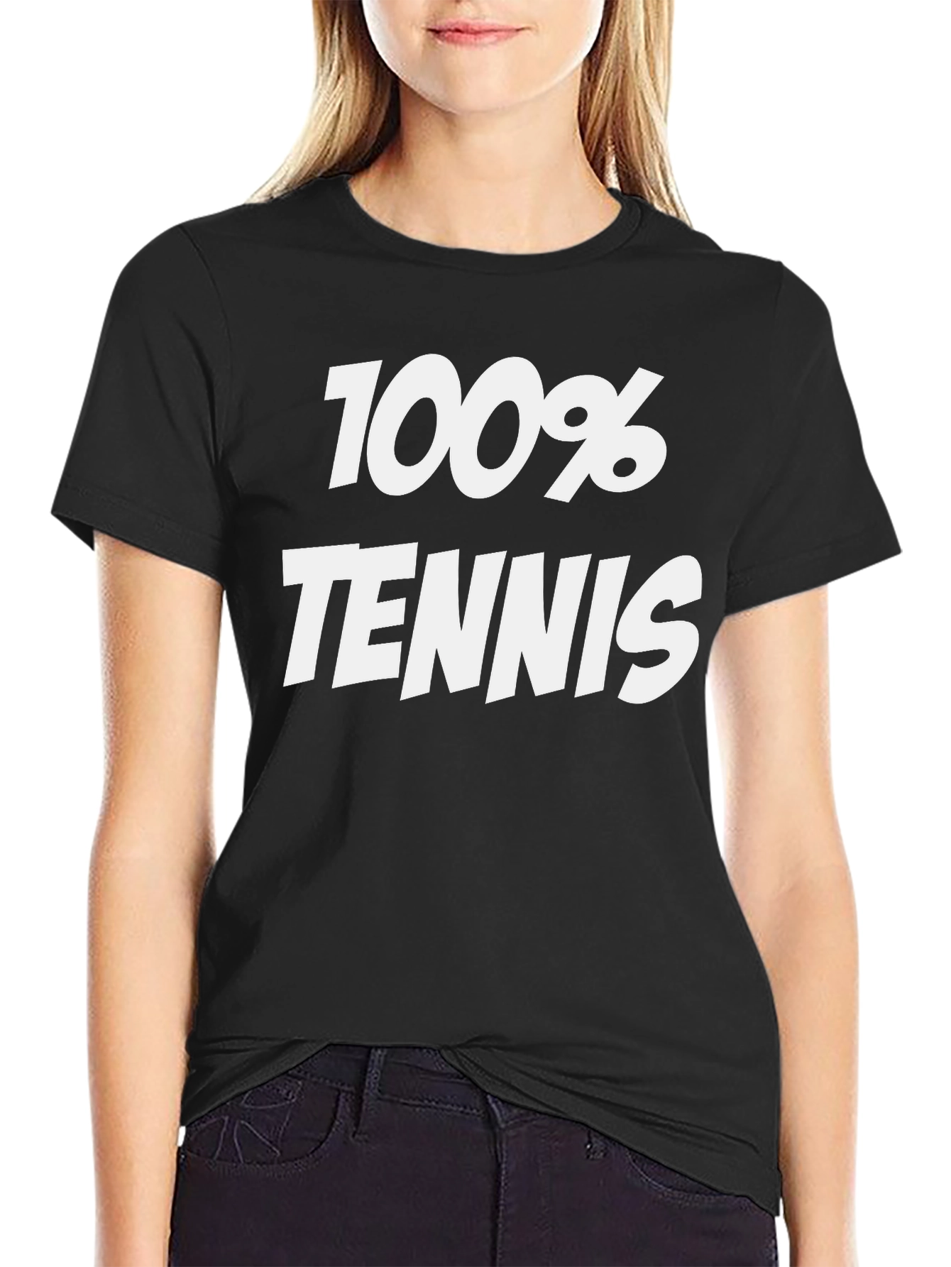 100% Tennis Graphic Tee