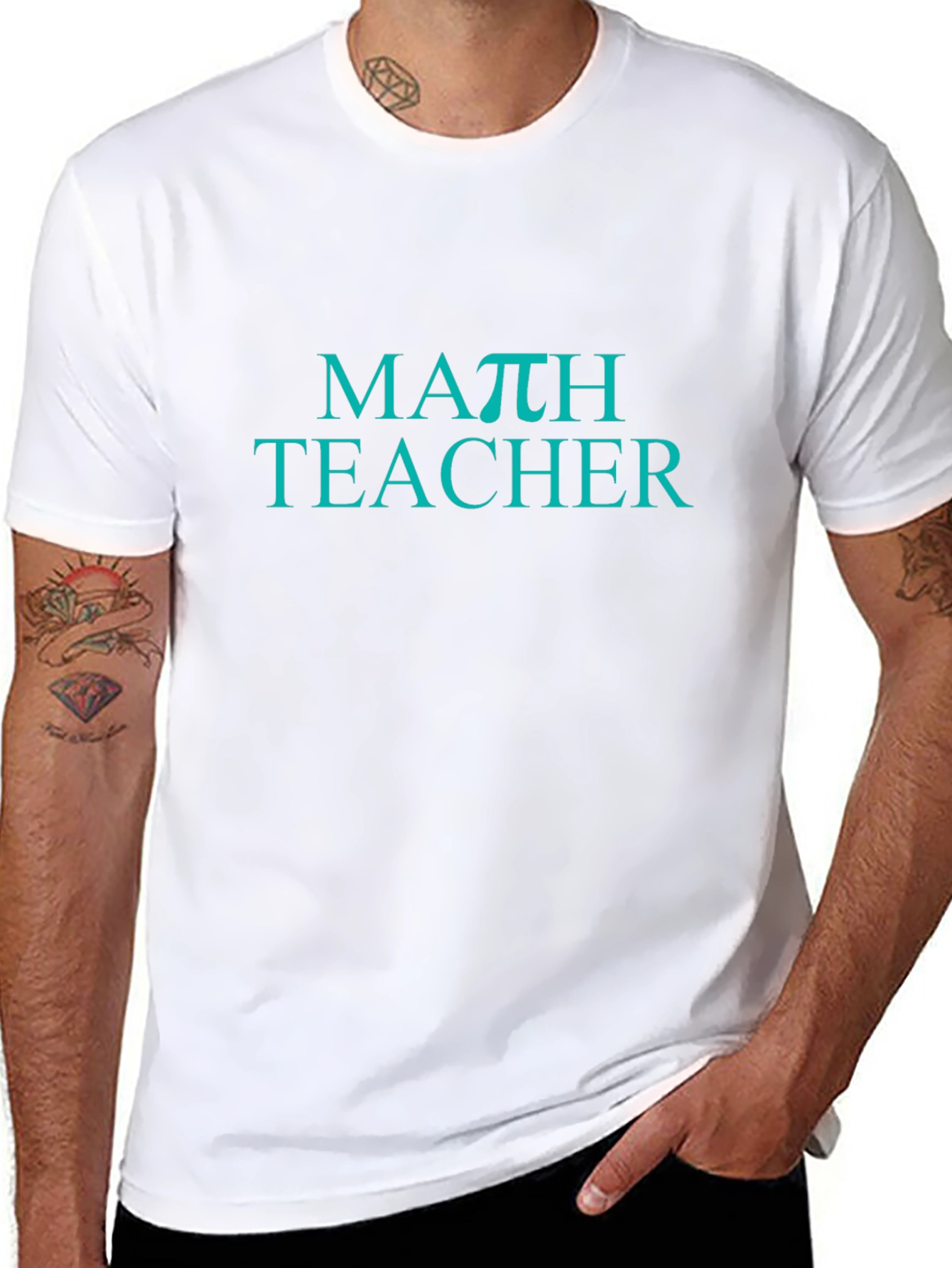 Math Teacher π Graphic T-Shirt