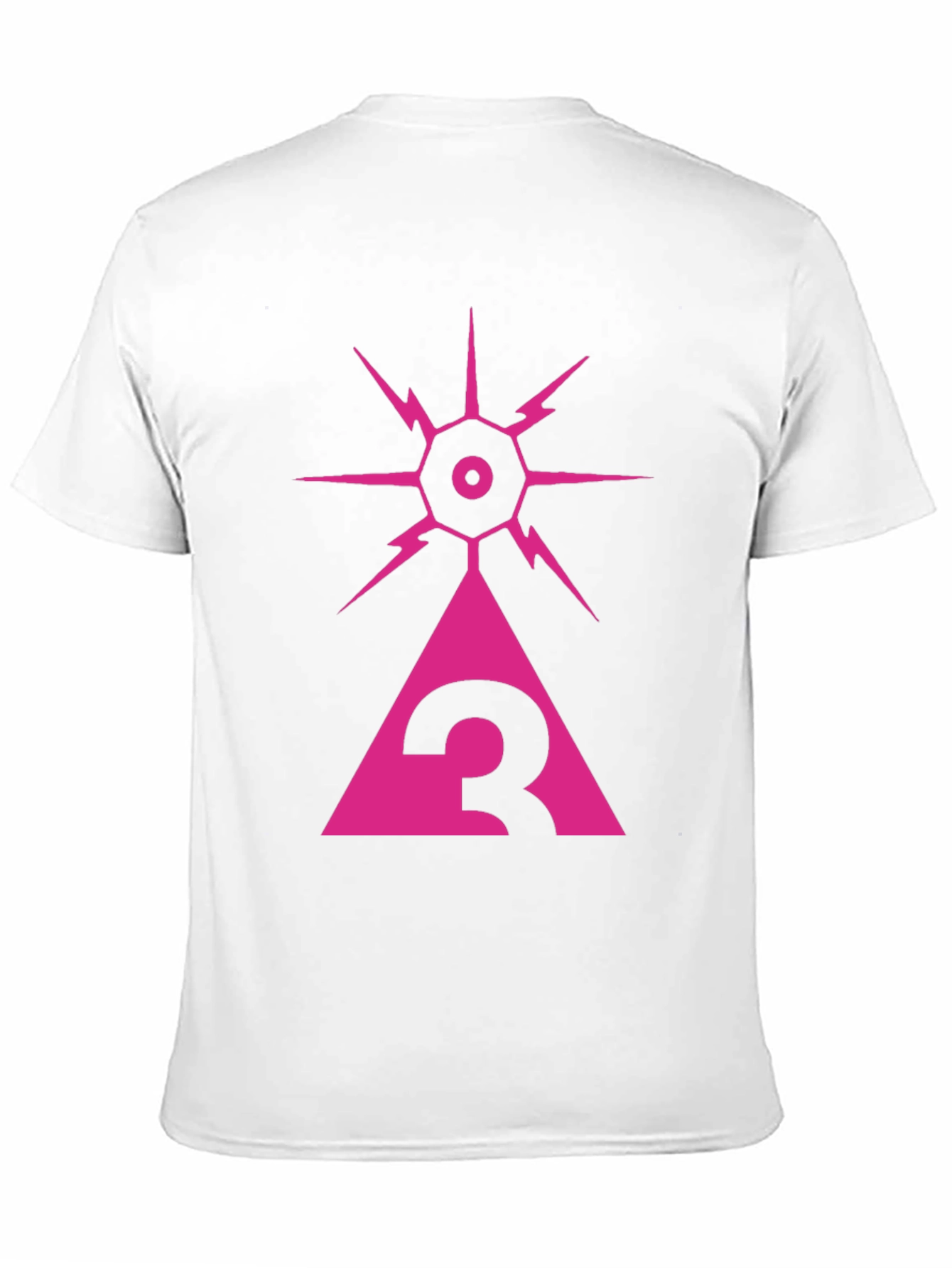Eye of Providence Triangle Graphic Tee - Black
