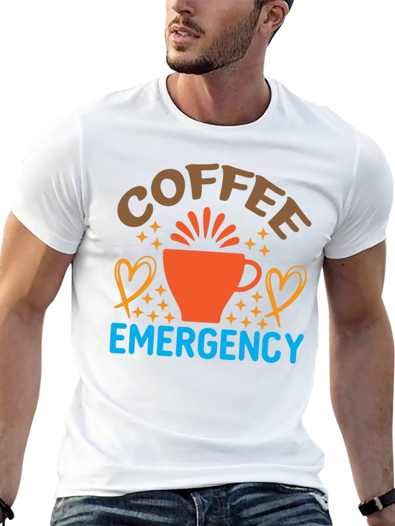 Coffee Emergency Graphic T-Shirt