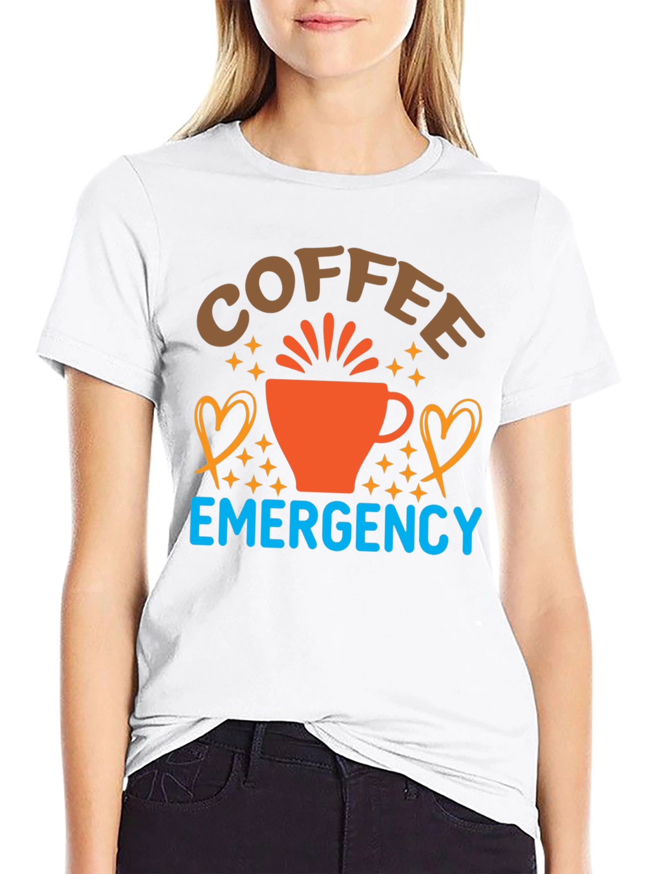 Coffee Emergency Graphic T-Shirt