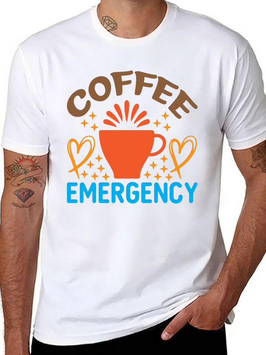 Coffee Emergency Graphic T-Shirt