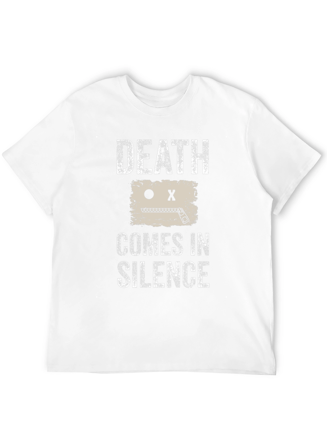 Death Comes In Silence T-Shirt - Graphic Tee