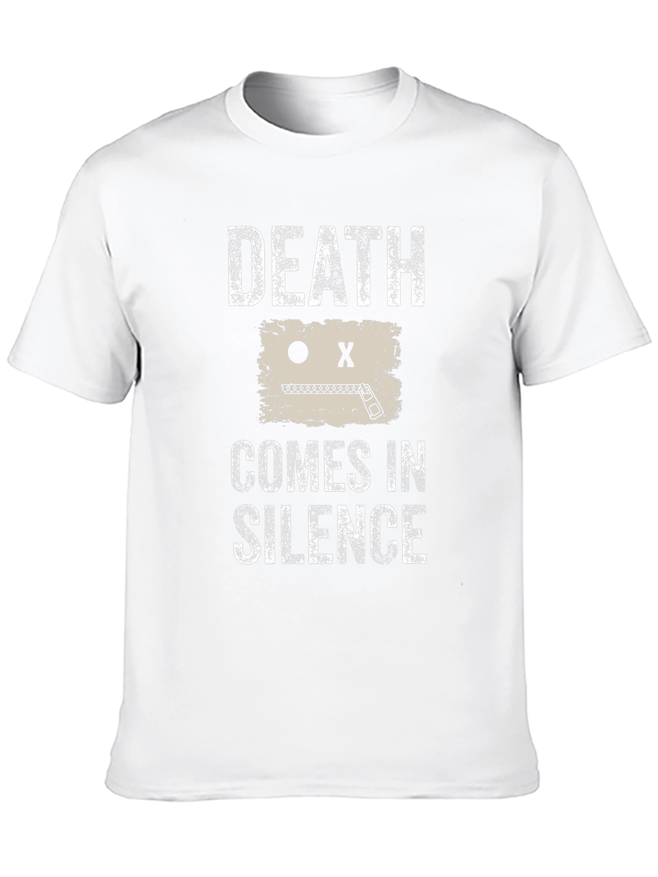 Death Comes In Silence T-Shirt - Graphic Tee