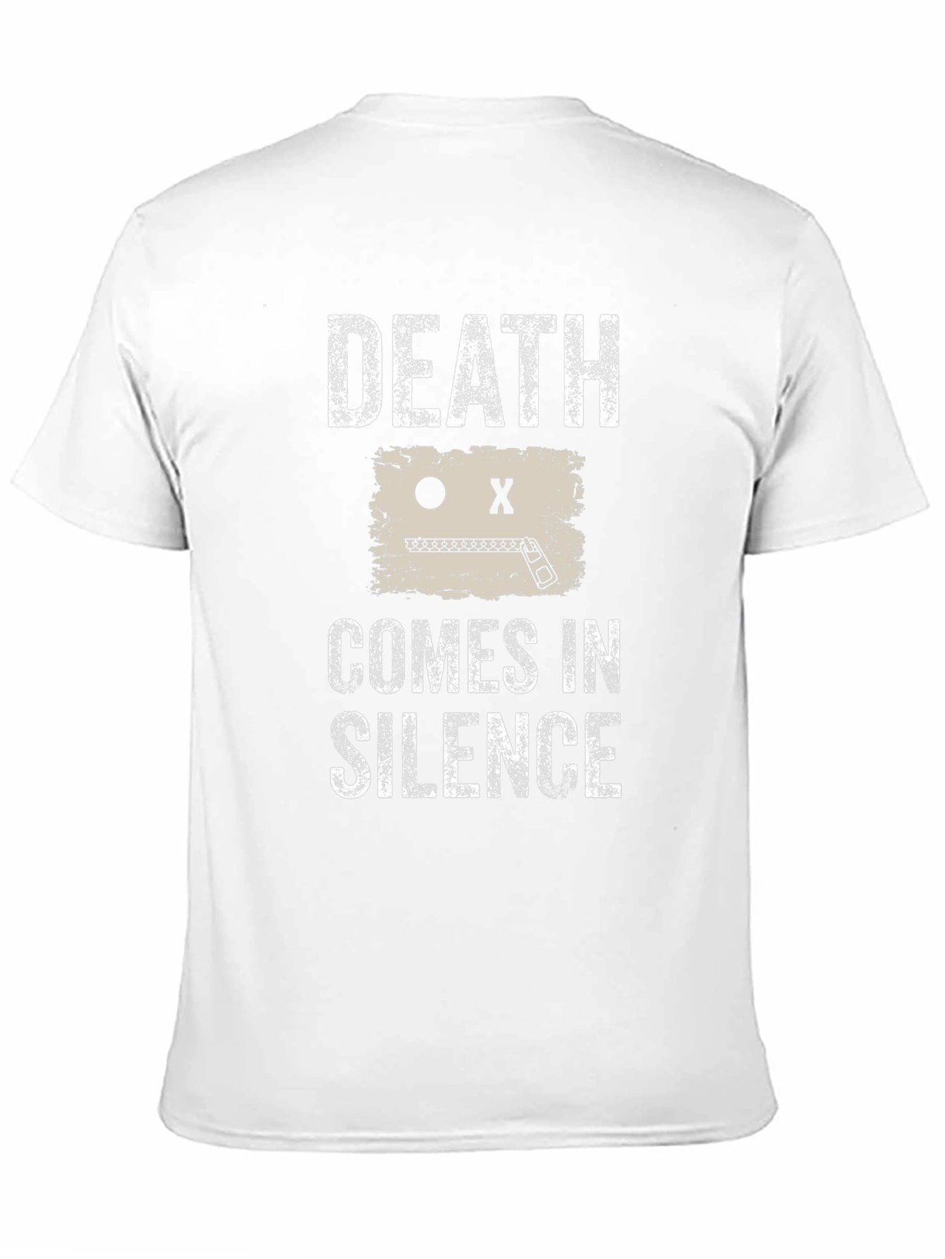 Death Comes In Silence T-Shirt - Graphic Tee