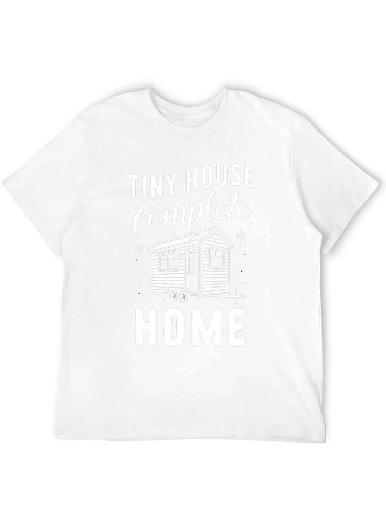 Tiny House Complete Home Black T-Shirt