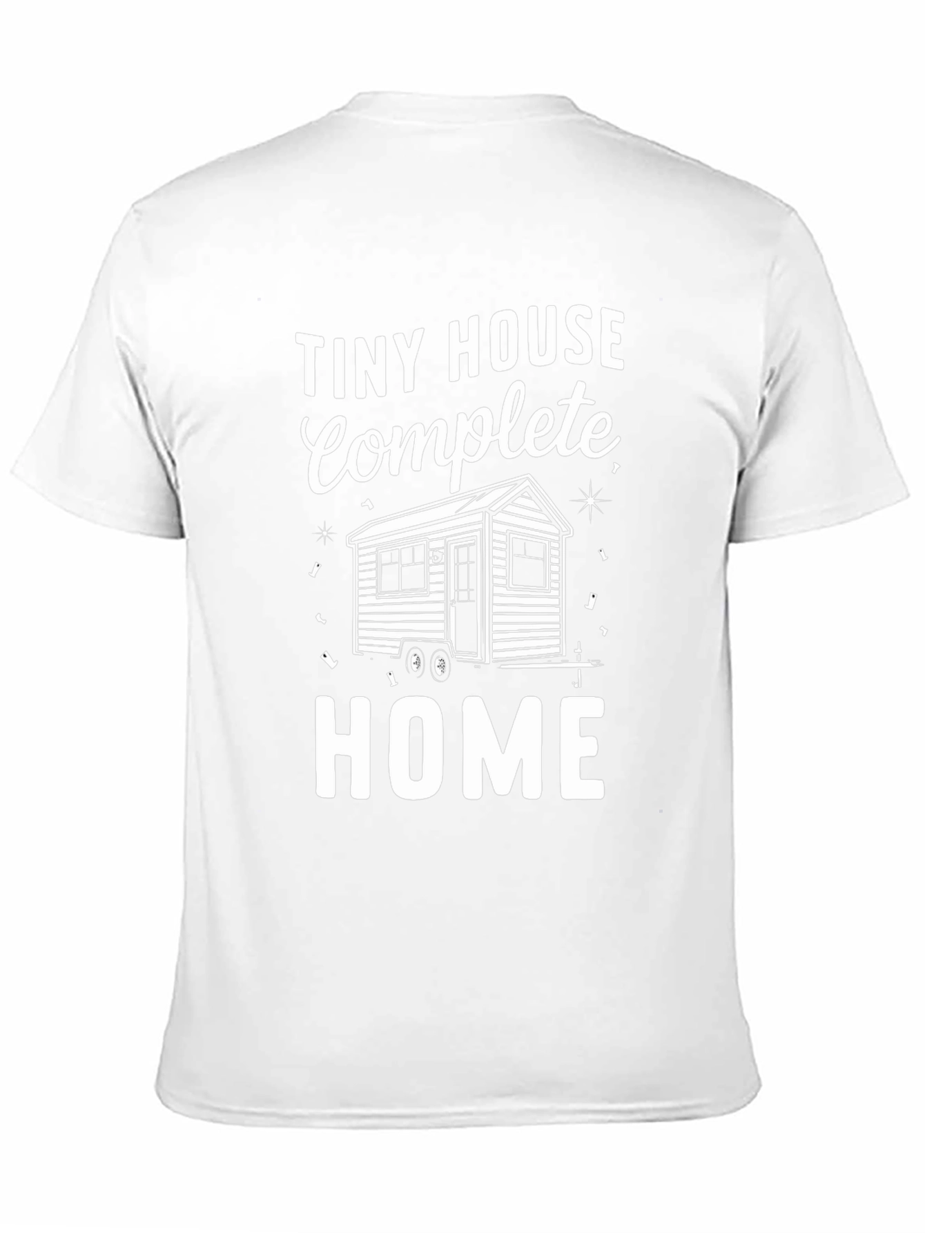 Tiny House Complete Home Black T-Shirt
