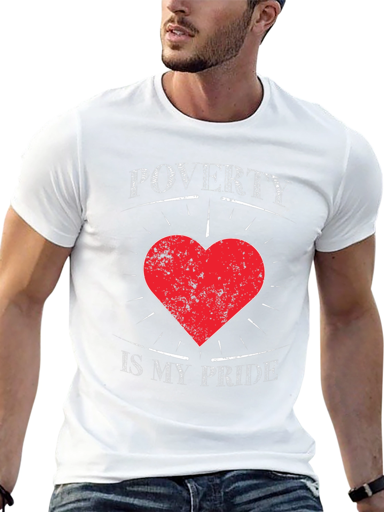 Poverty Pride T-Shirt - Edgy Graphic Tee