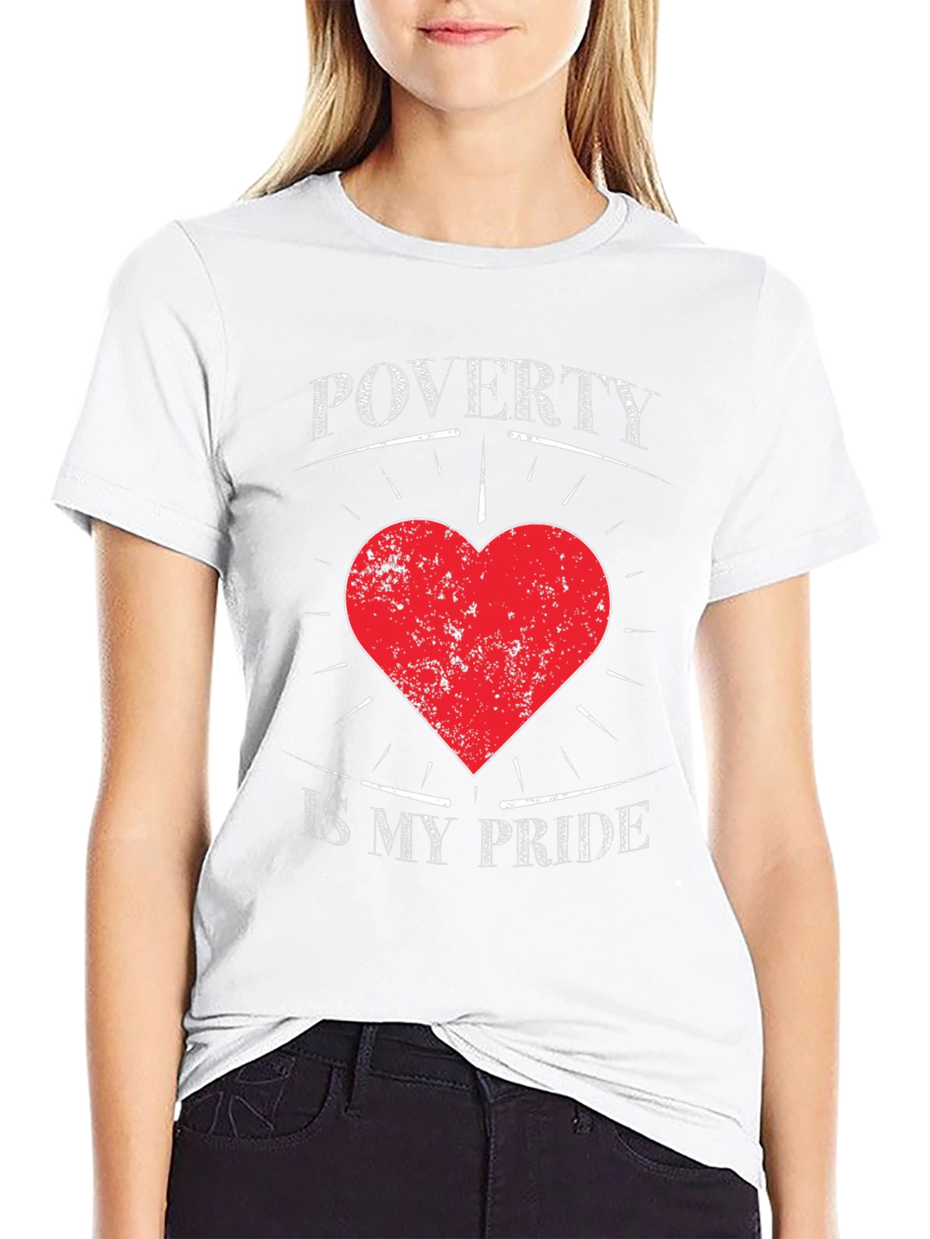Poverty Pride T-Shirt - Edgy Graphic Tee