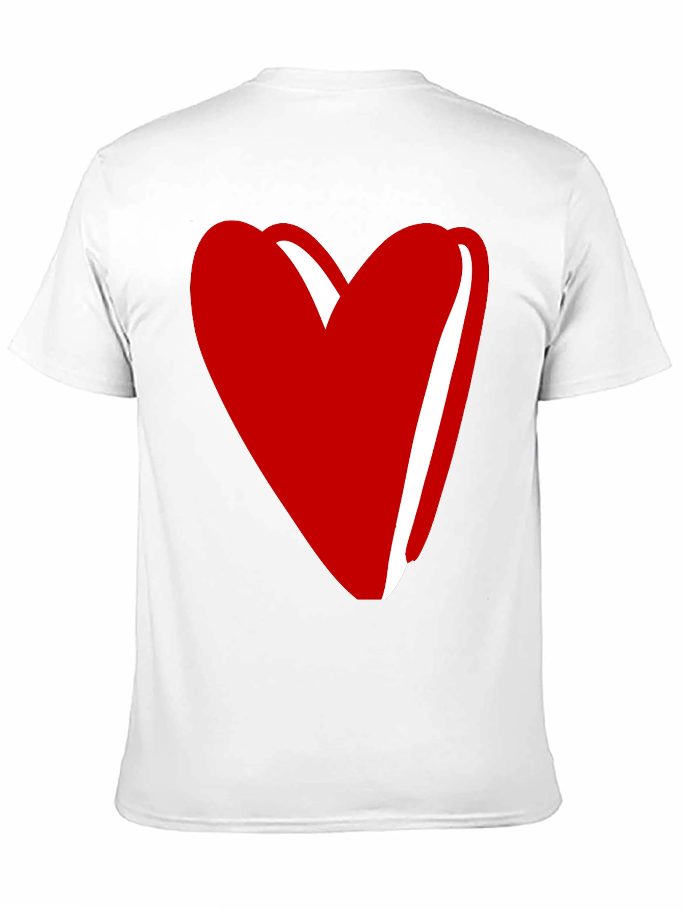 Heart Graphic Tee - Stylish Unisex Crew Neck T-Shirt