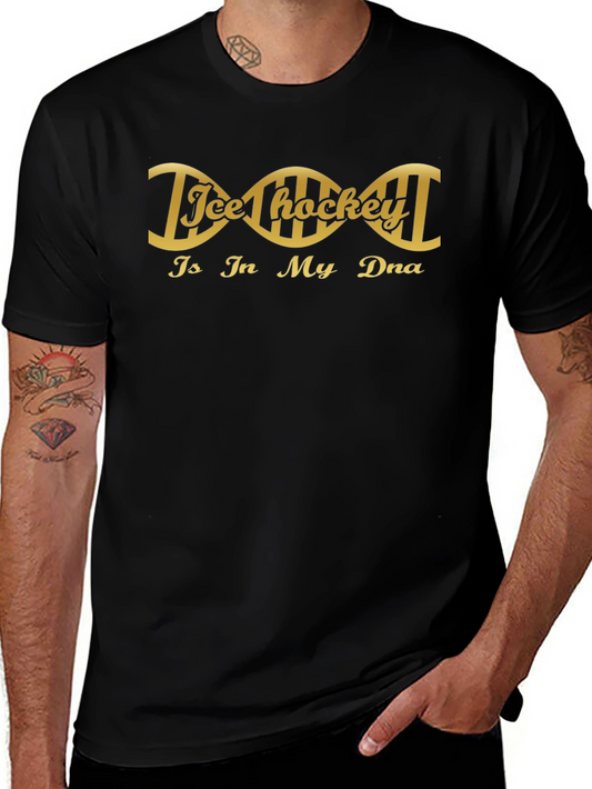 Ice Hockey is in My DNA Graphic Tee