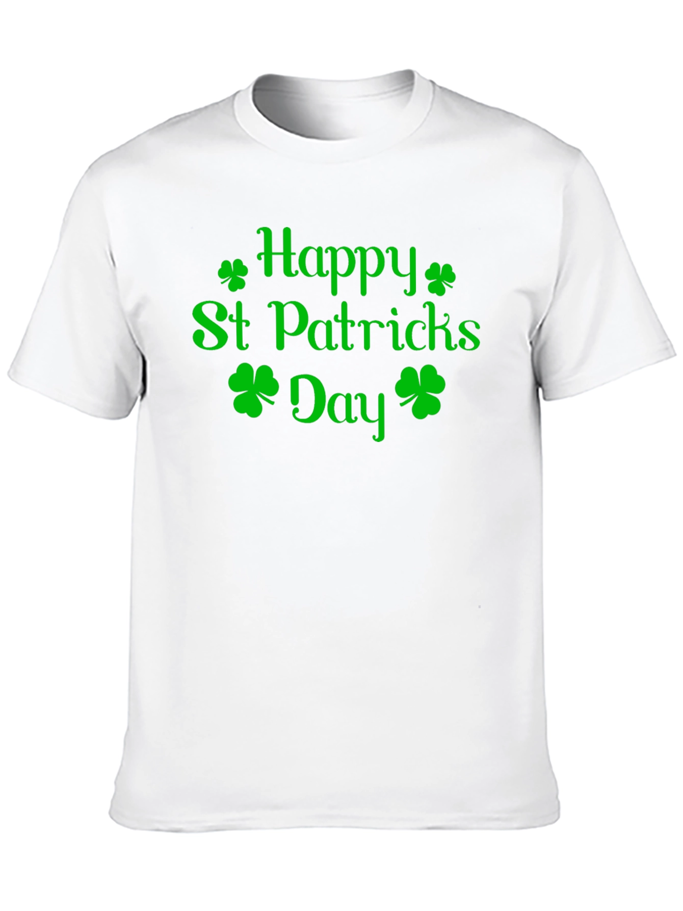 Happy St. Patricks Day Green Shamrock T-Shirt
