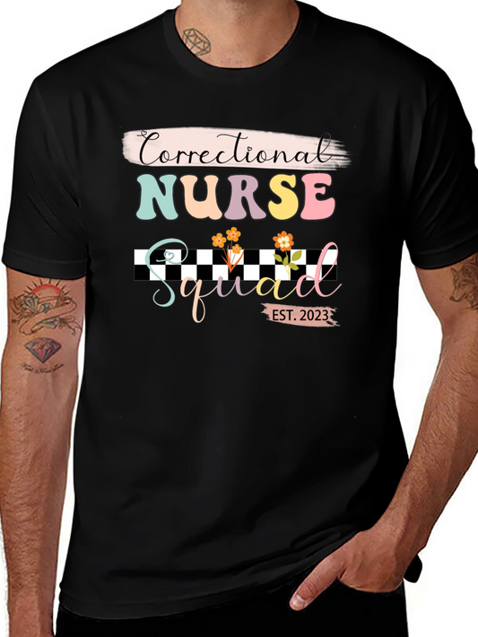 Correctional Nurse Squad T-Shirt - Est. 2023